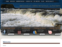 Tablet Screenshot of bcrawater.com
